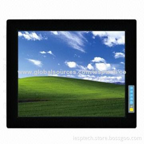 19-inch Industrial LCD PC Monitor,USB/RS232 Touchscreen, VESA & Panel Mount, 12V DC IN, OEM/ODM